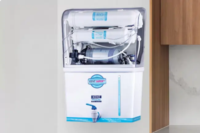 Water purifier installation in Pune by Nivedita Services.